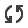 sync 24dp 434343 FILL0 wght400 GRAD0 opsz24 2